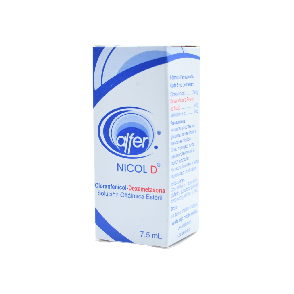 Alfer NICOL D Solucion Oftalmica 7.5 Ml Alfer