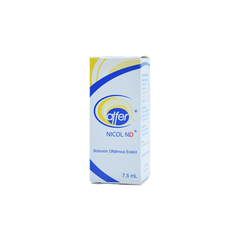 Alfer NICOL ND Solucion Oftalmica 7.5 Ml Alfer
