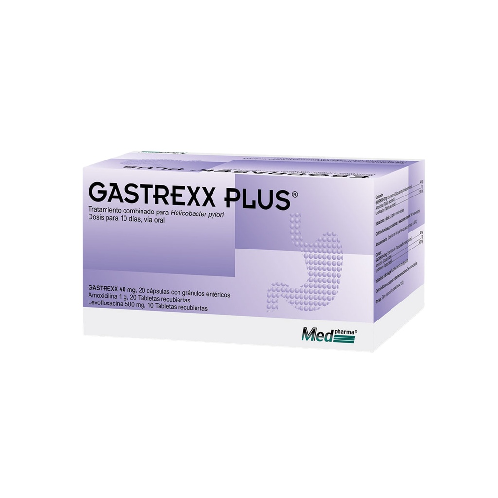 GASTREXX PLUS KIT MEDPHARMA
