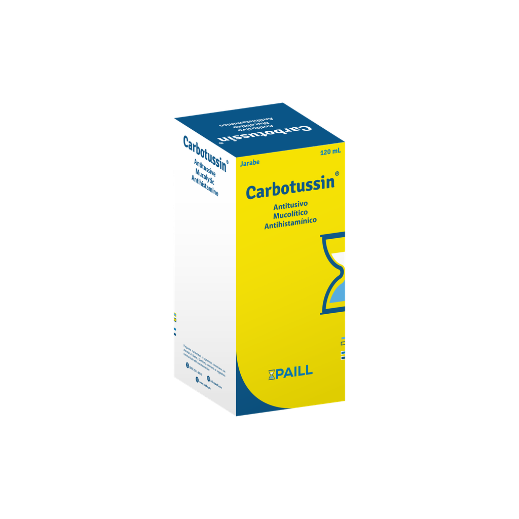 CARBOTUSSIN JARABE FRASCO 120 ML Paill