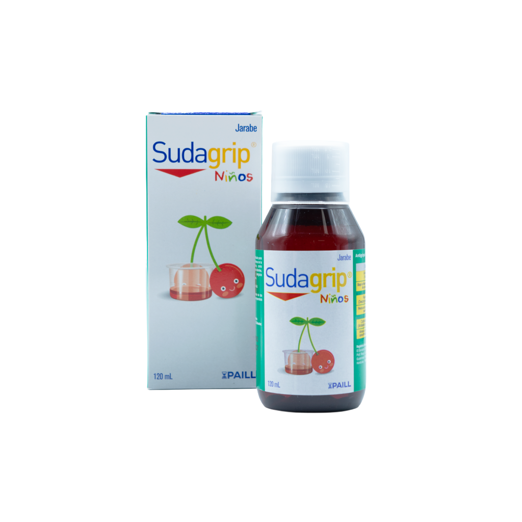 SUDAGRIP NIÑOS Frasco X 120 ML. Paill
