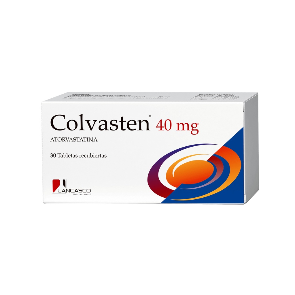 COLVASTEN 40MG X 30 TABLETAS LANCASCO