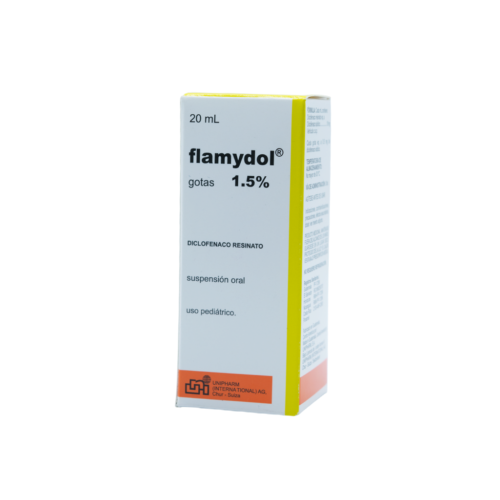 FLAMYDOL GOTAS 20 ML Unipharm