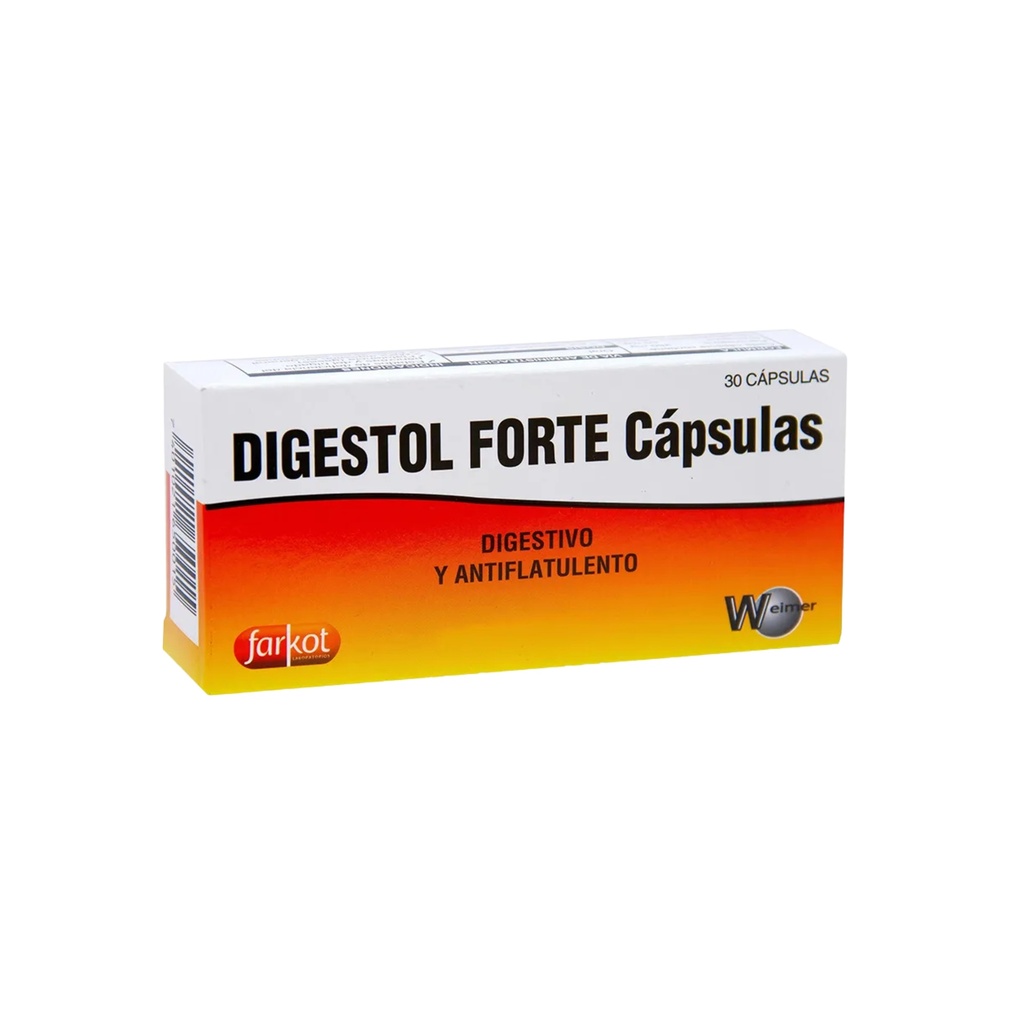 DIGESTOL FORTE CAJA X 30 GRAGEAS Farkot