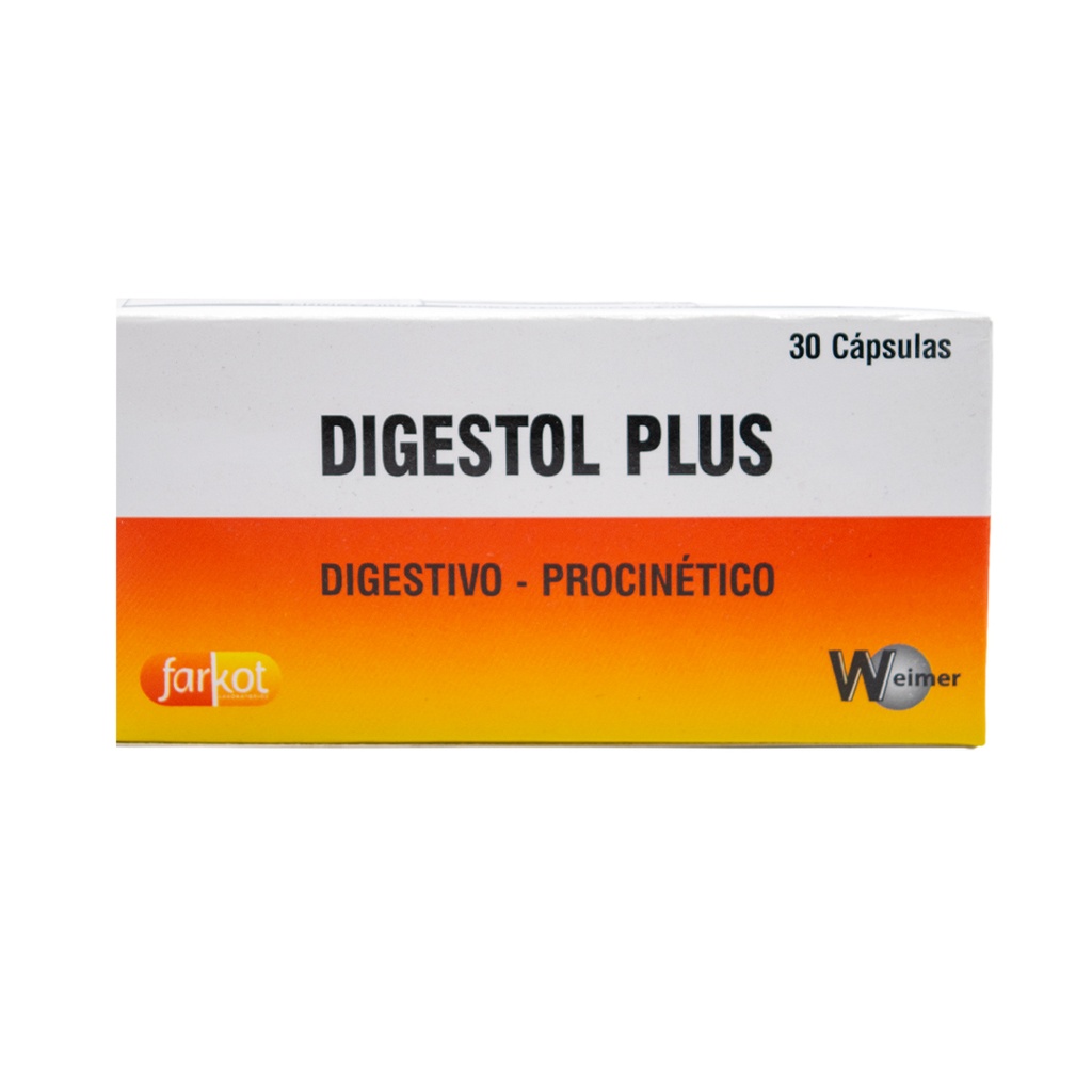 DIGESTOL PLUS CAJA X 30 CAPSULAS Farkot