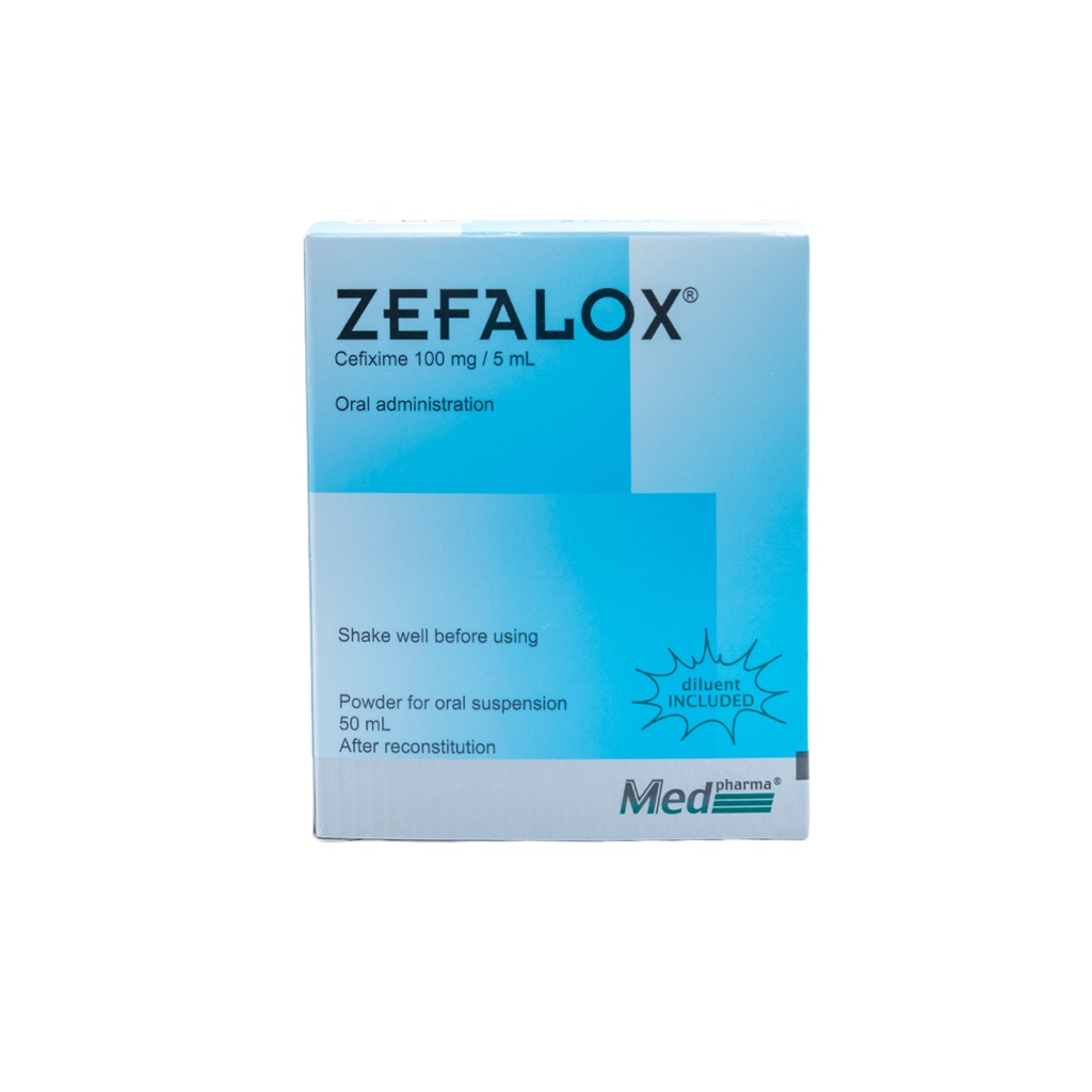 ZEFALOX 50 ML SUSPENSION FRASCO MEDPHARMA