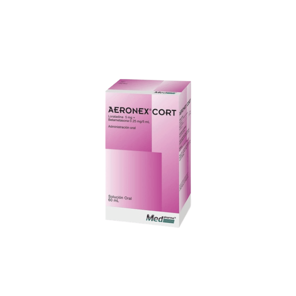 AERONEX CORT FRASCO 5MG/0.25MG 60 ML MEDPHARMA