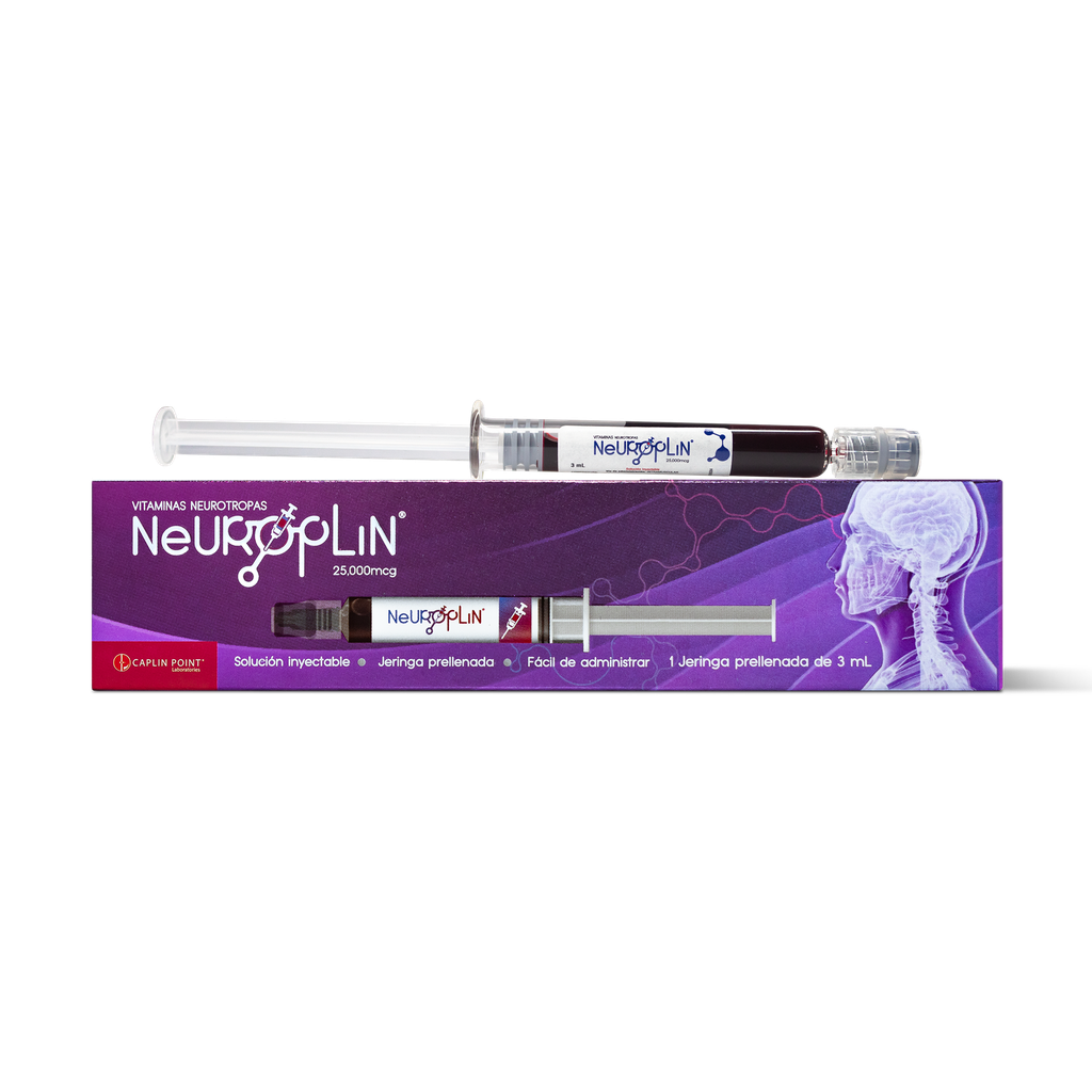 NEUROPLIN (Vitaminas Neurotropas 25000 PFS inj - 3ml) CaplinPoint Laboratories Ltd.