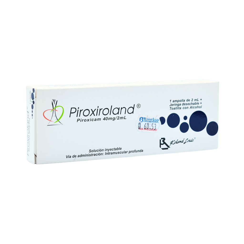 PIROXIROLAND 2 ML X 1 AMPOLLA ROLAND LOUIS S.A.