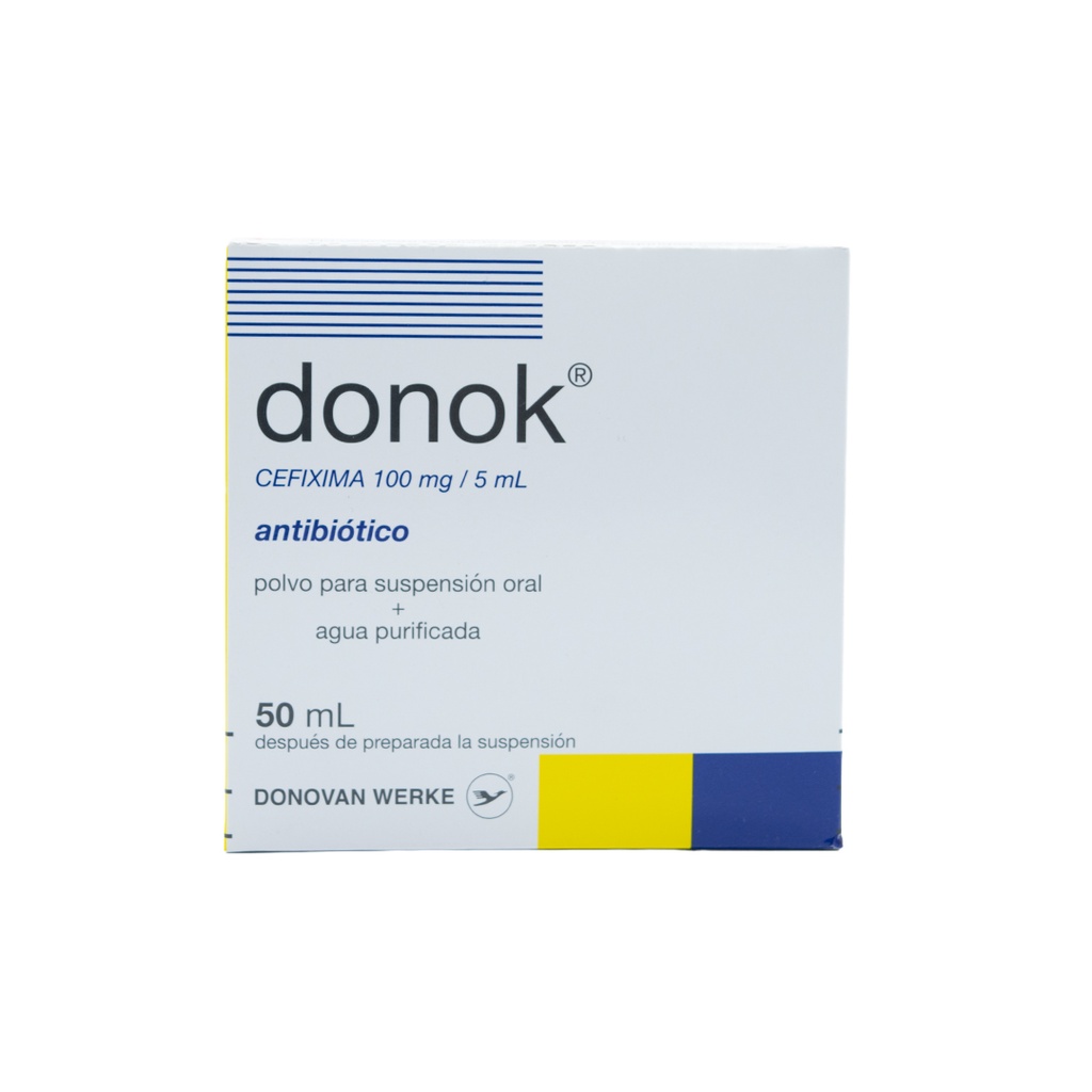 DONOK 100MG/5ML X 50ML SUSPENSION Donovan Werke
