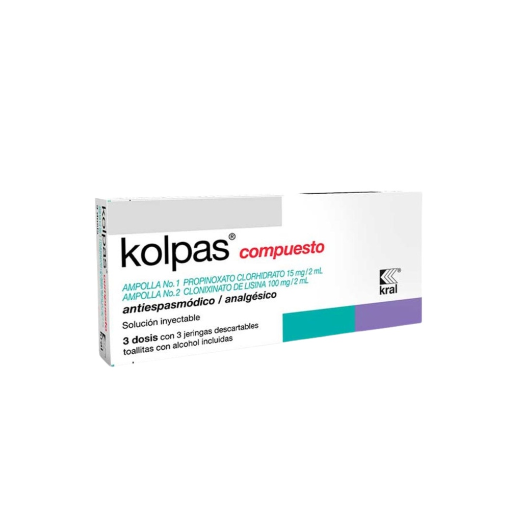 KOLPAS COMPOSITUM X 3 DOSIS INYECTADO Donovan Werke