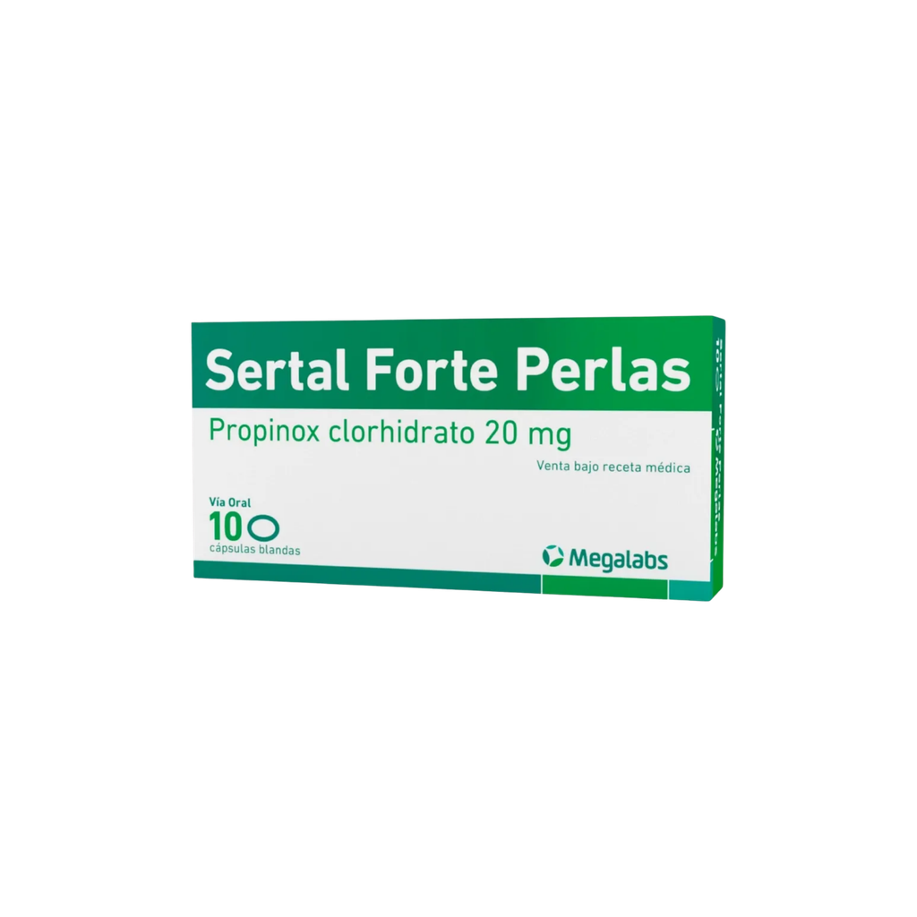 Sertal Forte Caja x 10 PERLAS Megalabs A