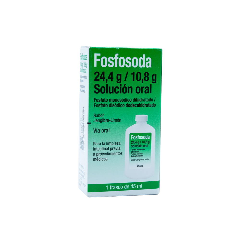 FOSFOSODA JENGIBRE-LIMON 24.4G/10.8G 45ML SOLUCION ORAL MALLEN