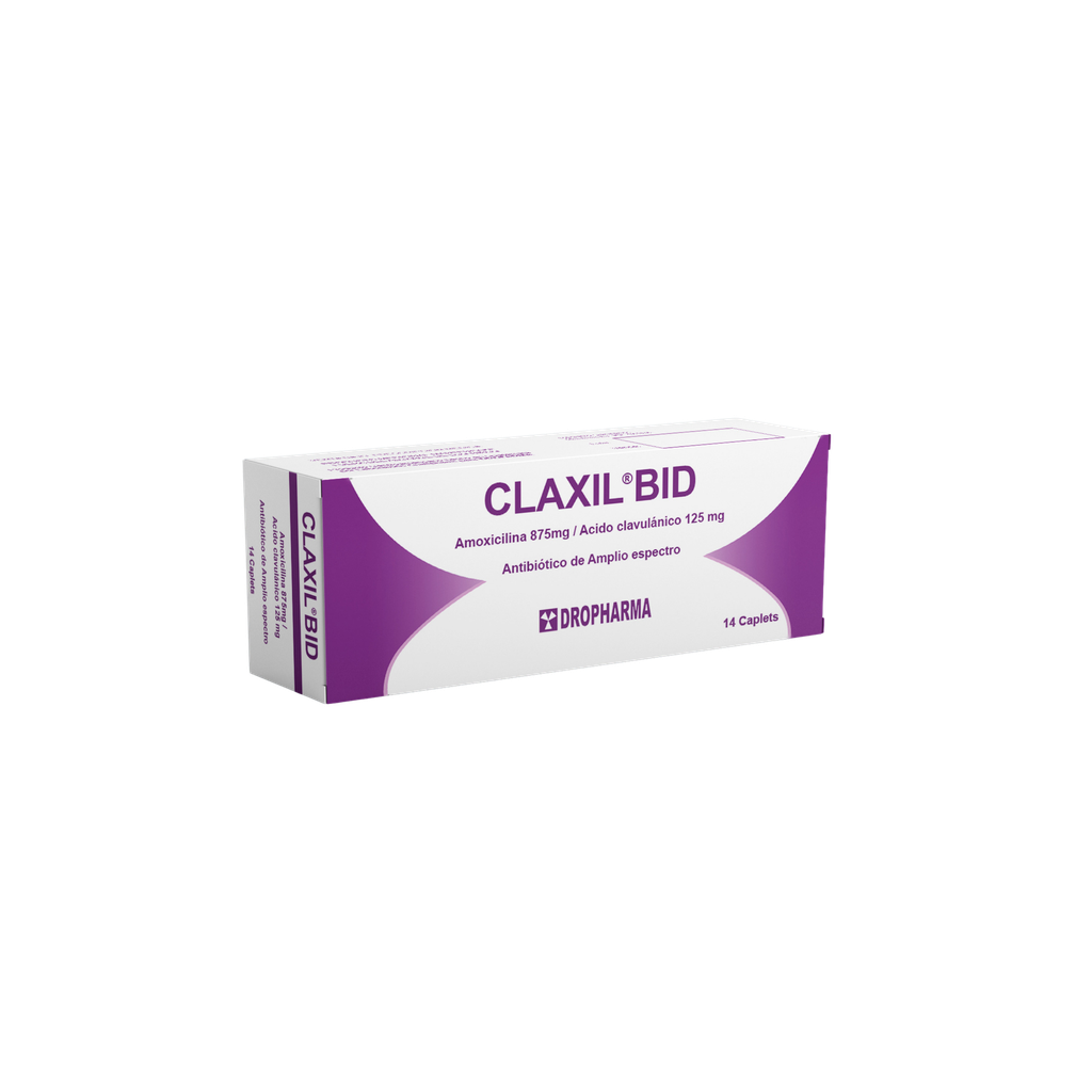 CLAXIL BID 1000 MG CAJA X 14 TABLETAS DROFARMA