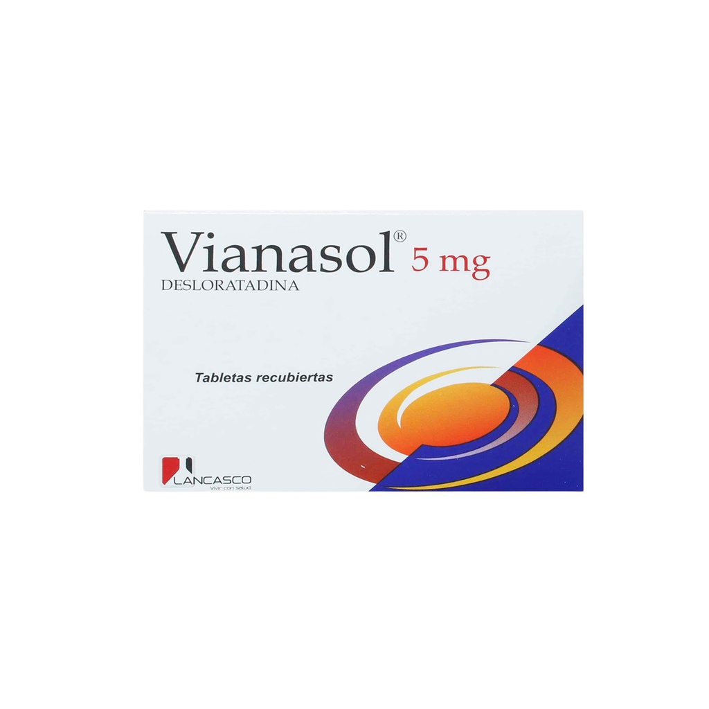 VIANASOL 5 MG CAJA X 10 TABLETAS LANCASCO