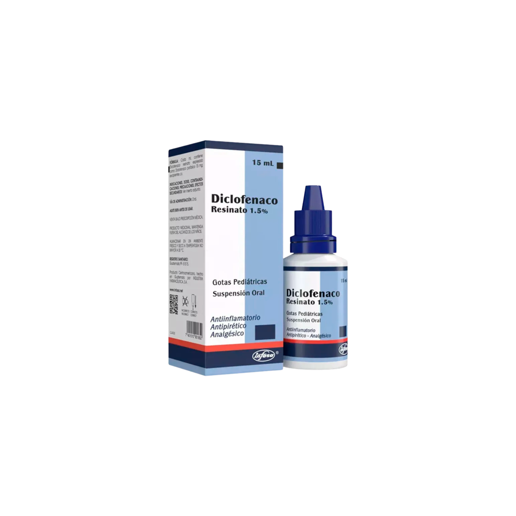 Diclofenaco Gotas 15 ml INDUSTRIA FARMACEUTICA