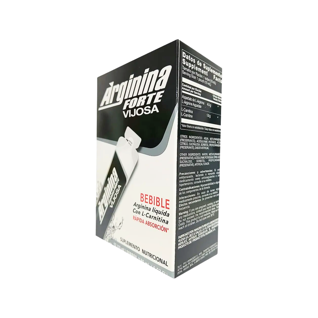 ARGININA CON L CARNITINA CAJA X 12 SON 15 ML Vijosa