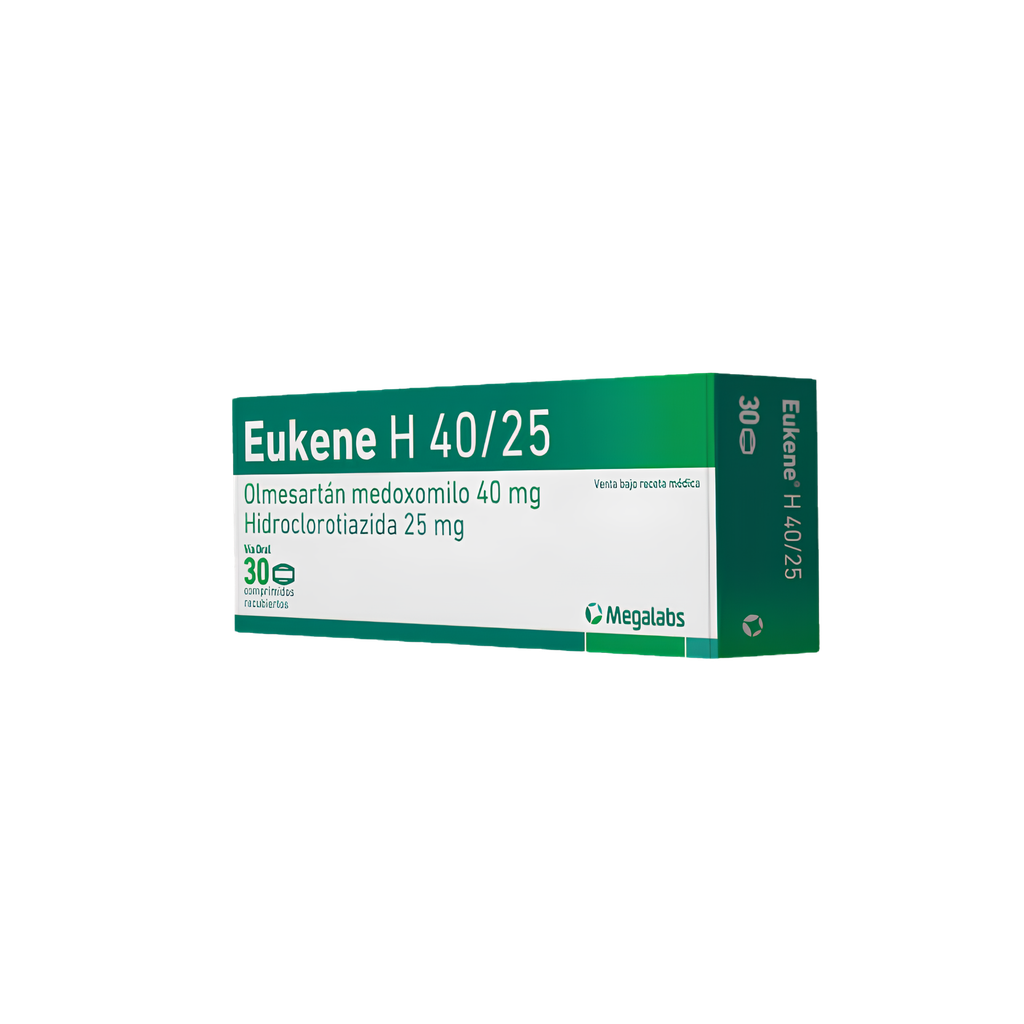 Eukene H 40mg /25 Caja x 30 Megalabs