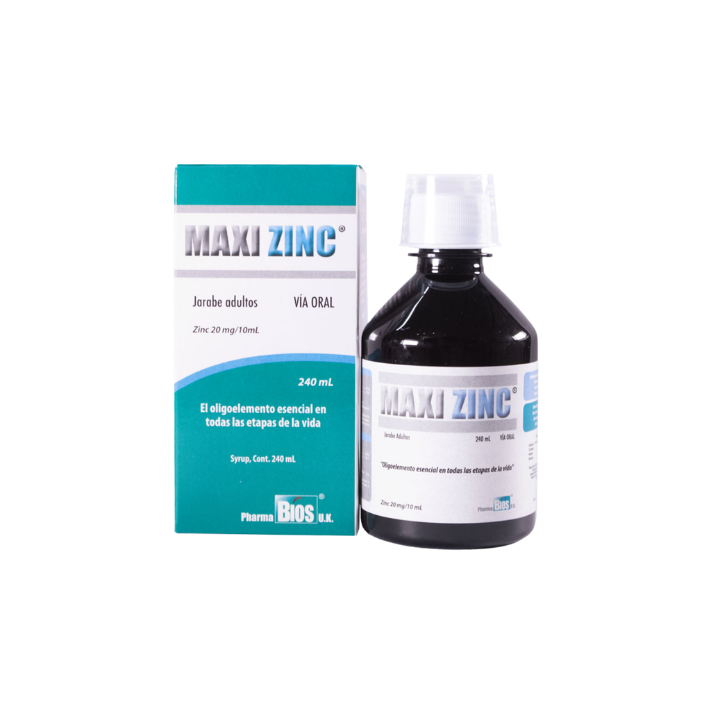 Maxi Zinc Jarabe Frasco 240 ml PHARMA BIOS