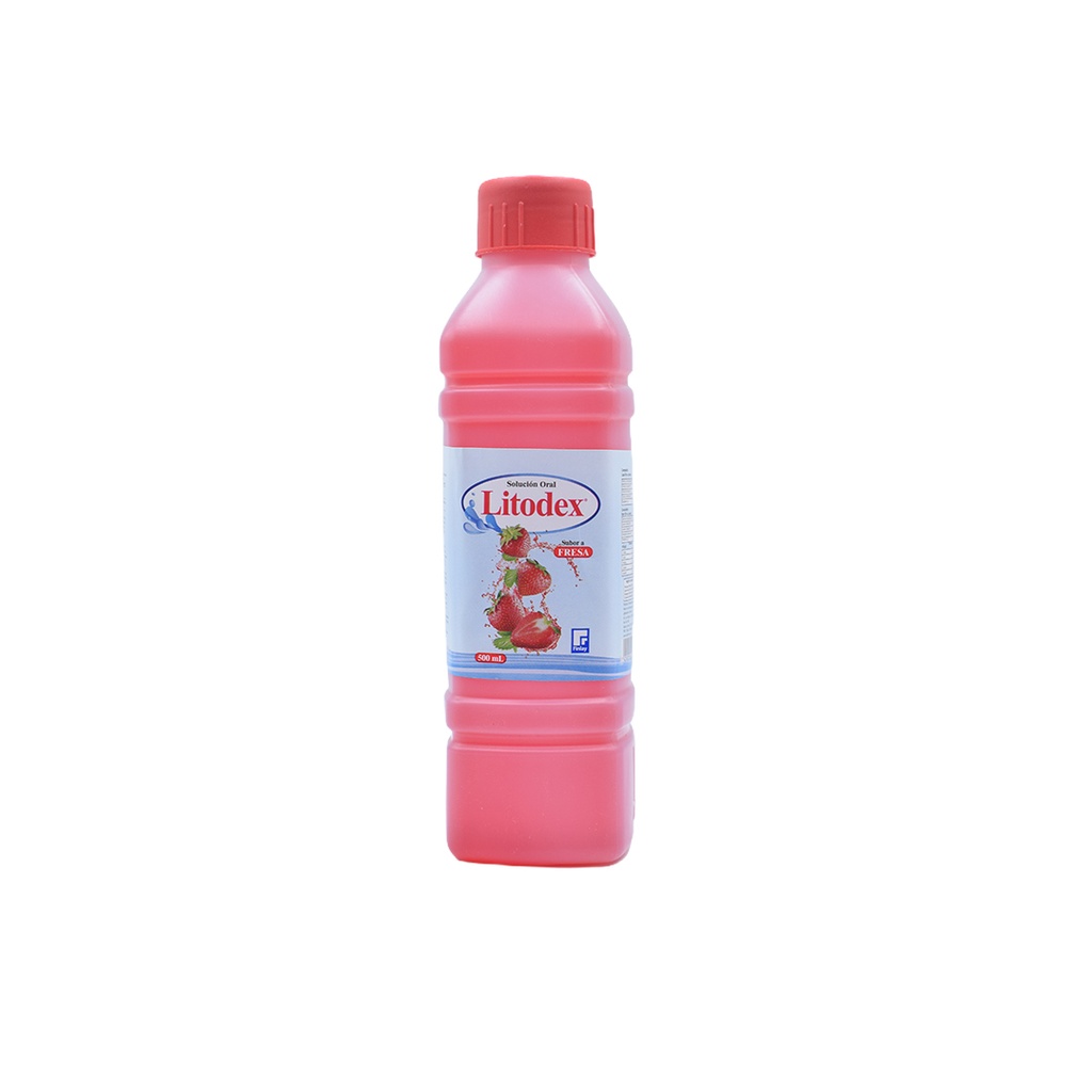 LITODEX FRASCO 500 ML SABOR FRESA Finlay