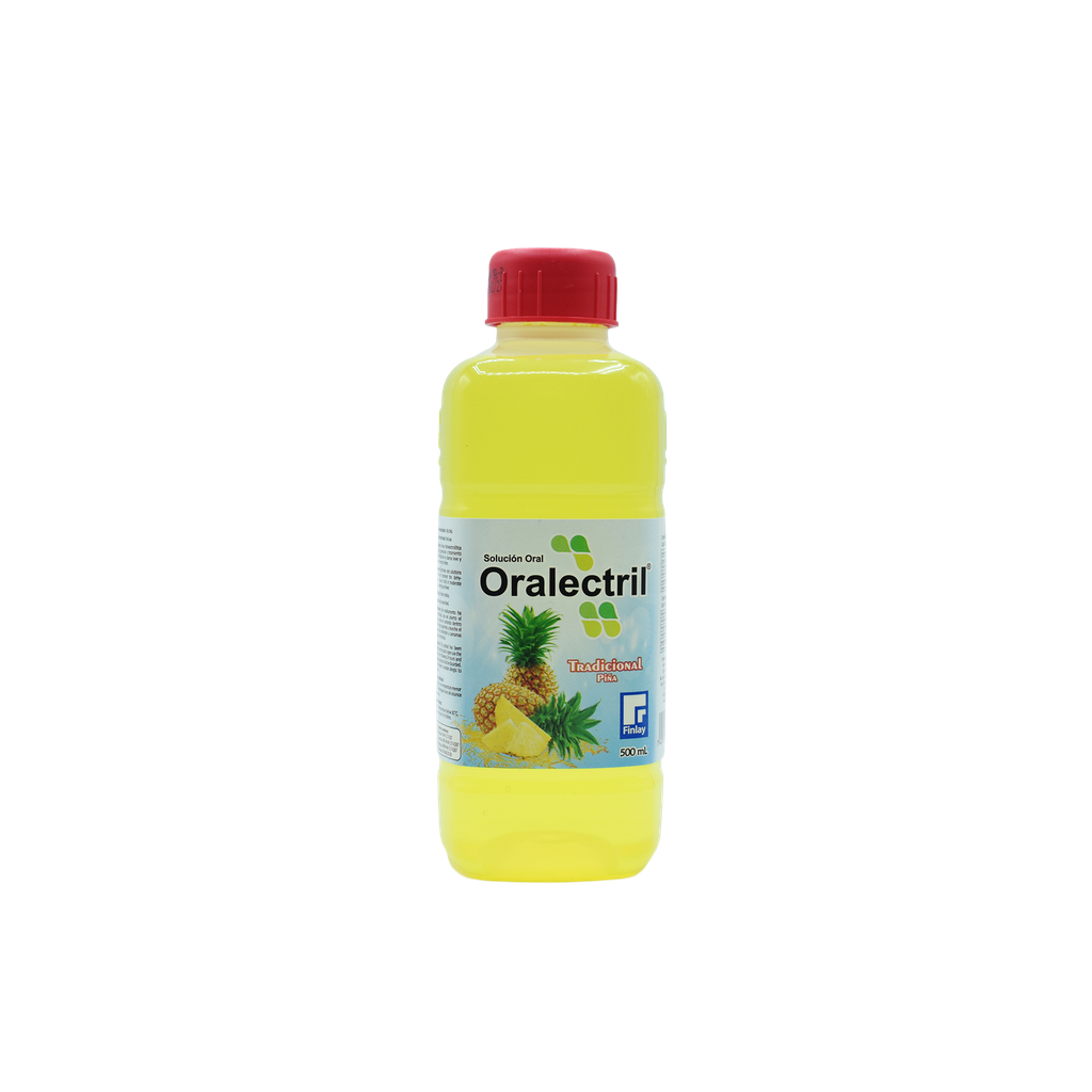 ORALECTRIL FRASCO 500 ml SABOR PIÑA Finlay