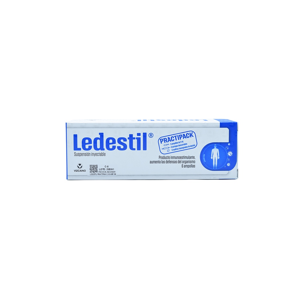 LEDESTIL CAJA X 6 AMPOLLAS Laboratorios Vizcaíno