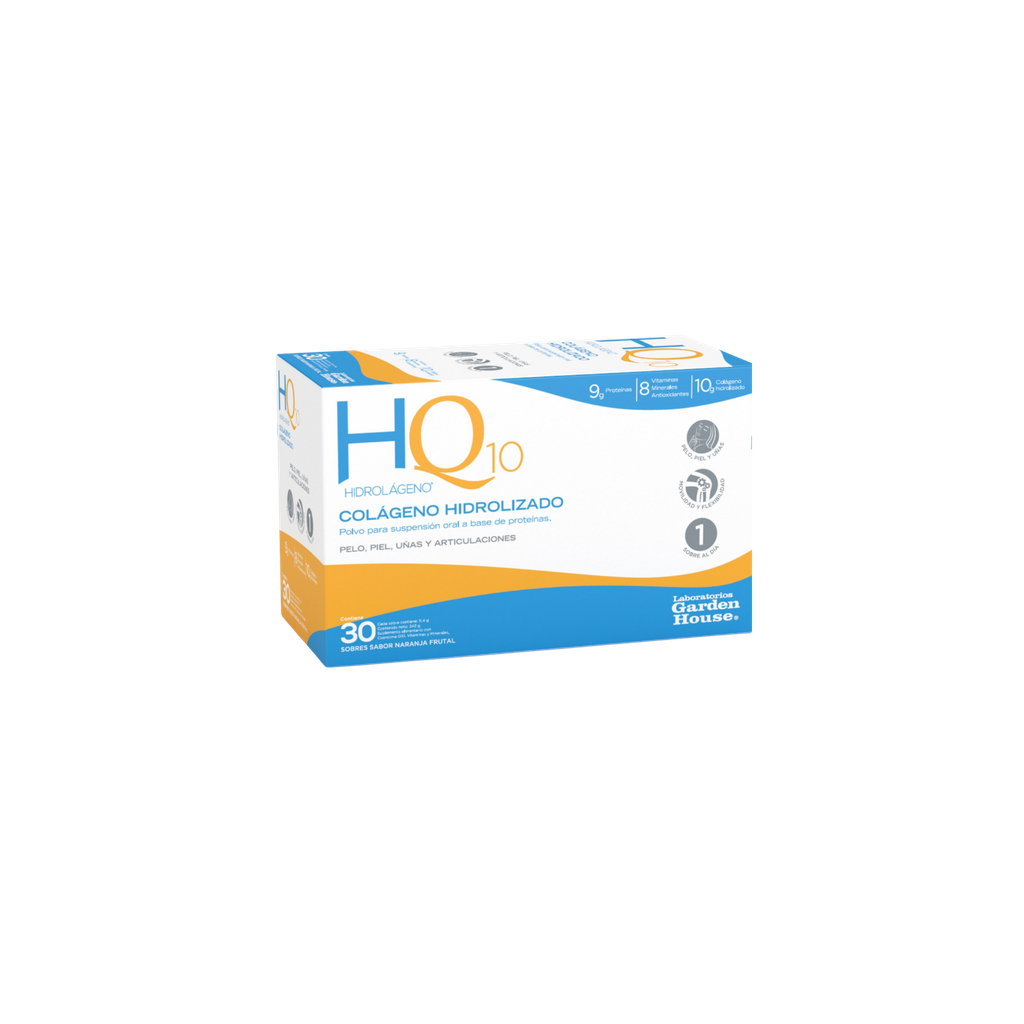 Hidrolageno Q 10 Caja x 30 sobres Megalabs