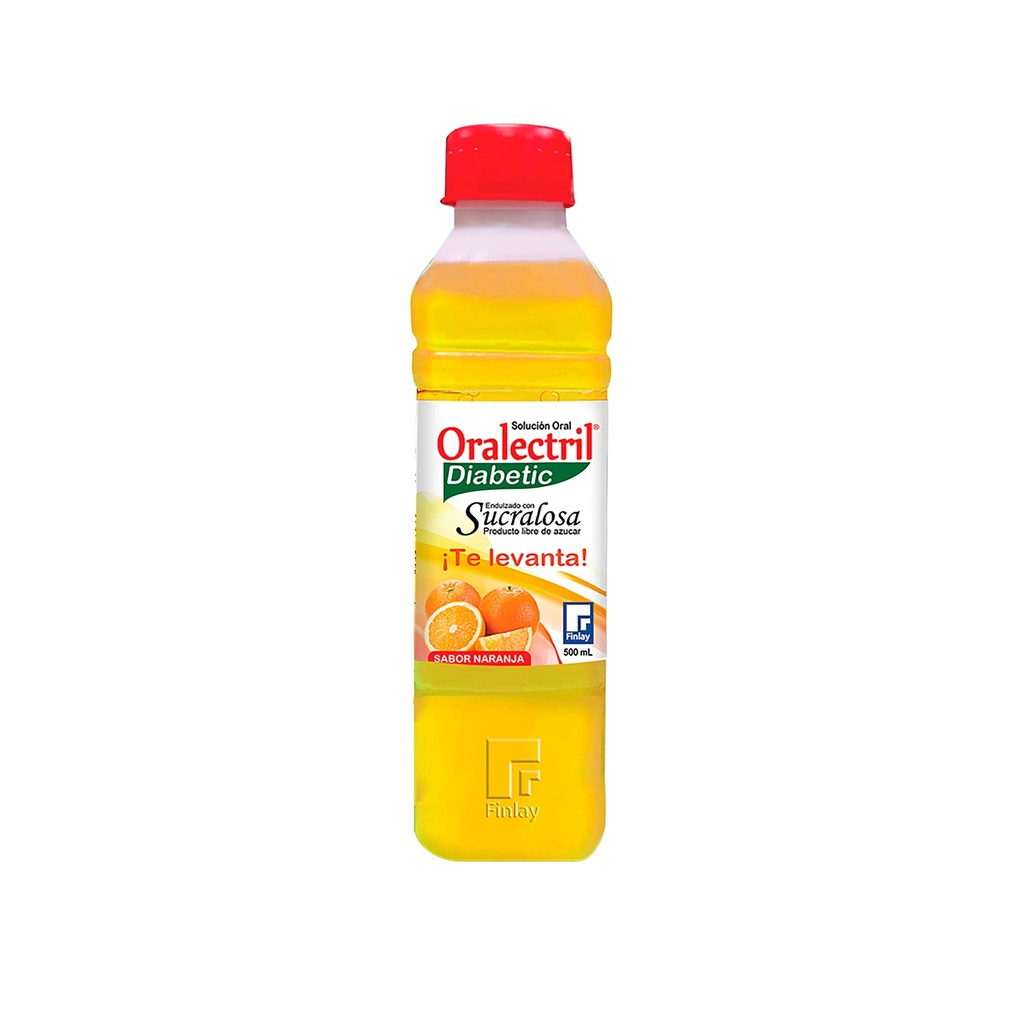 ORALECTRIL DIABETICO NARANJA FRASCO 500 ml Finlay