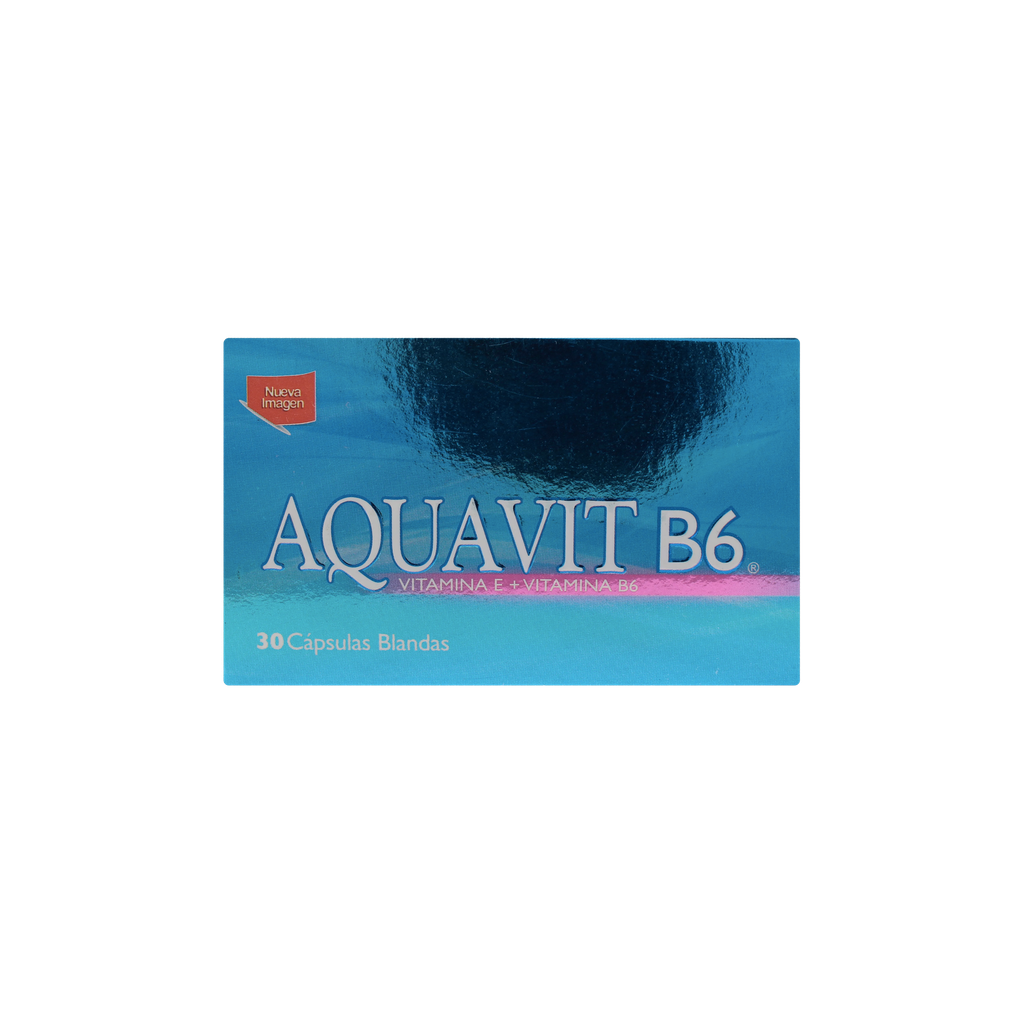 AQUAVIT B6 * 30 CAPSULAS