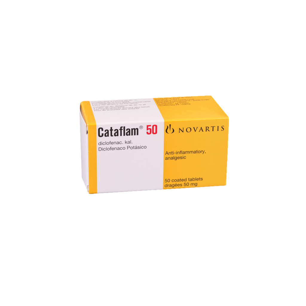 CATAFLAM 50 MG CAJA X 10 GRAGEAS Novartis