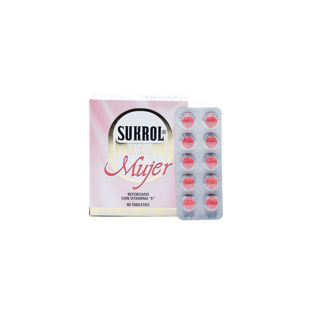Sukrol Vigor Mujer Tab X CAJA 60 + 10 FARMAMEDICA X CAJA