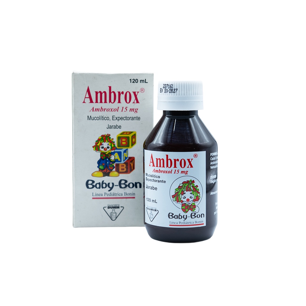 AMBROX JARABE 120ML (AMBROXOL) Laboratorios Bonin