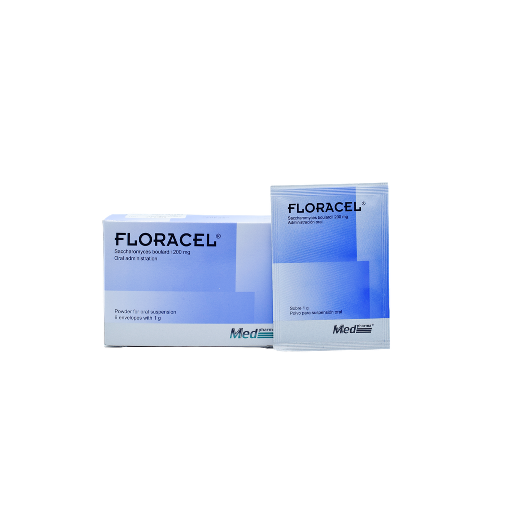 FLORACEL 200 MG CAJA X 6 SOBRES MEDPHARMA