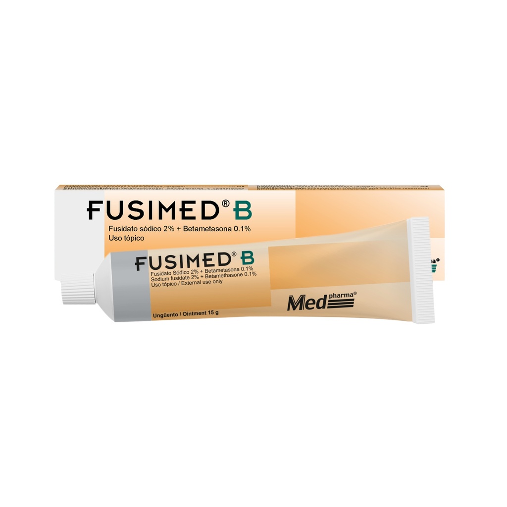FUSIMED B UNGUENTO TOPICO * 15 GRS (FUSIDATO DE SODIO) MEDPHARMA