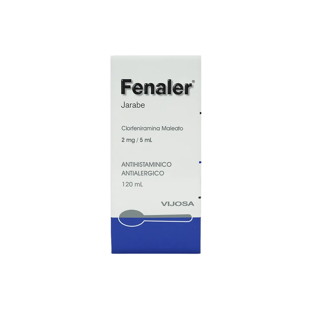 FENALER JARABE X 120 ML (Clorfeniramina)  Vijosa 