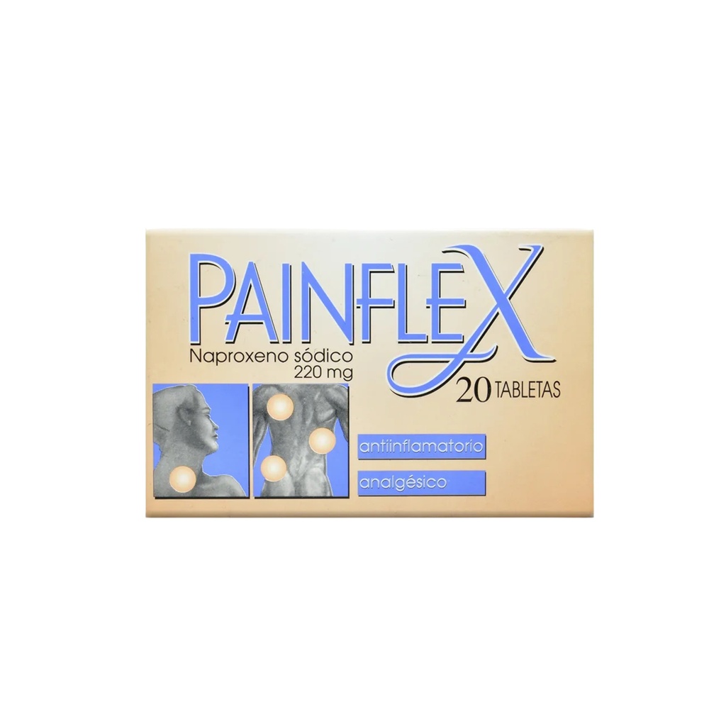 PAINFLEX 220 MG CAJA X 20 TABLETAS Mediproducts, S.A.