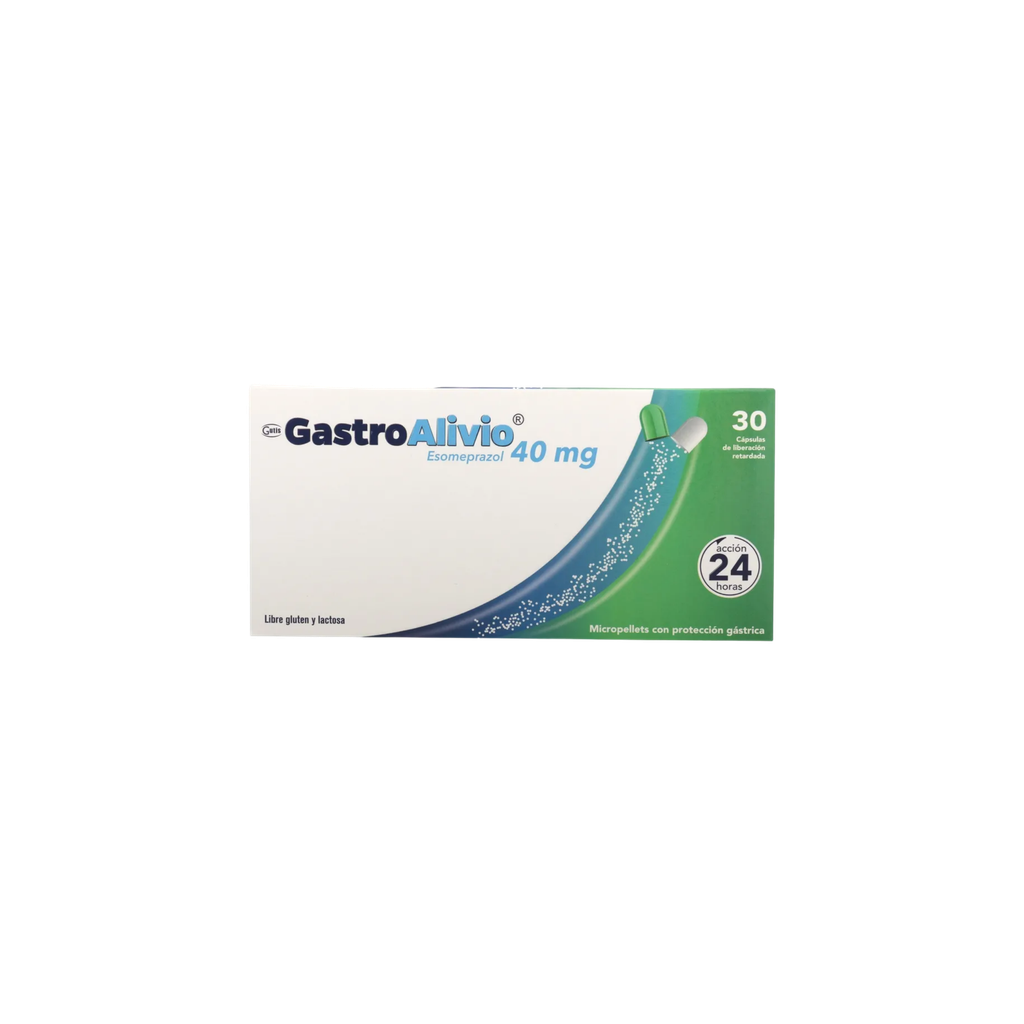 GASTROALIVIO 40 MG * 30 CAPSULAS