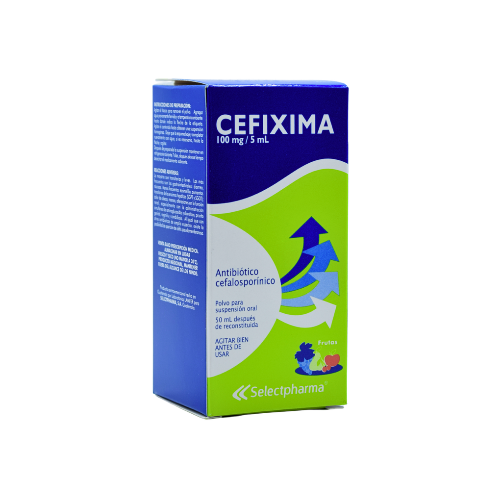 CEFIXIMA 100MG  SUS. SELECT