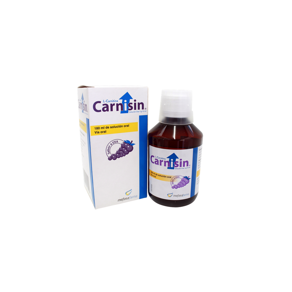 CARNISIN JARABE 1G/10 ML X 180ML                                                                     