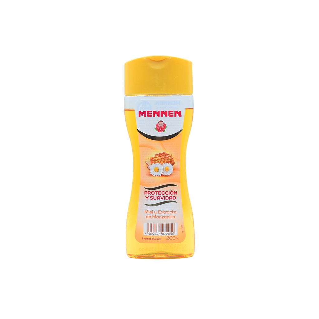 MENNEN Shampoo 200ml Miel y Manzanilla
