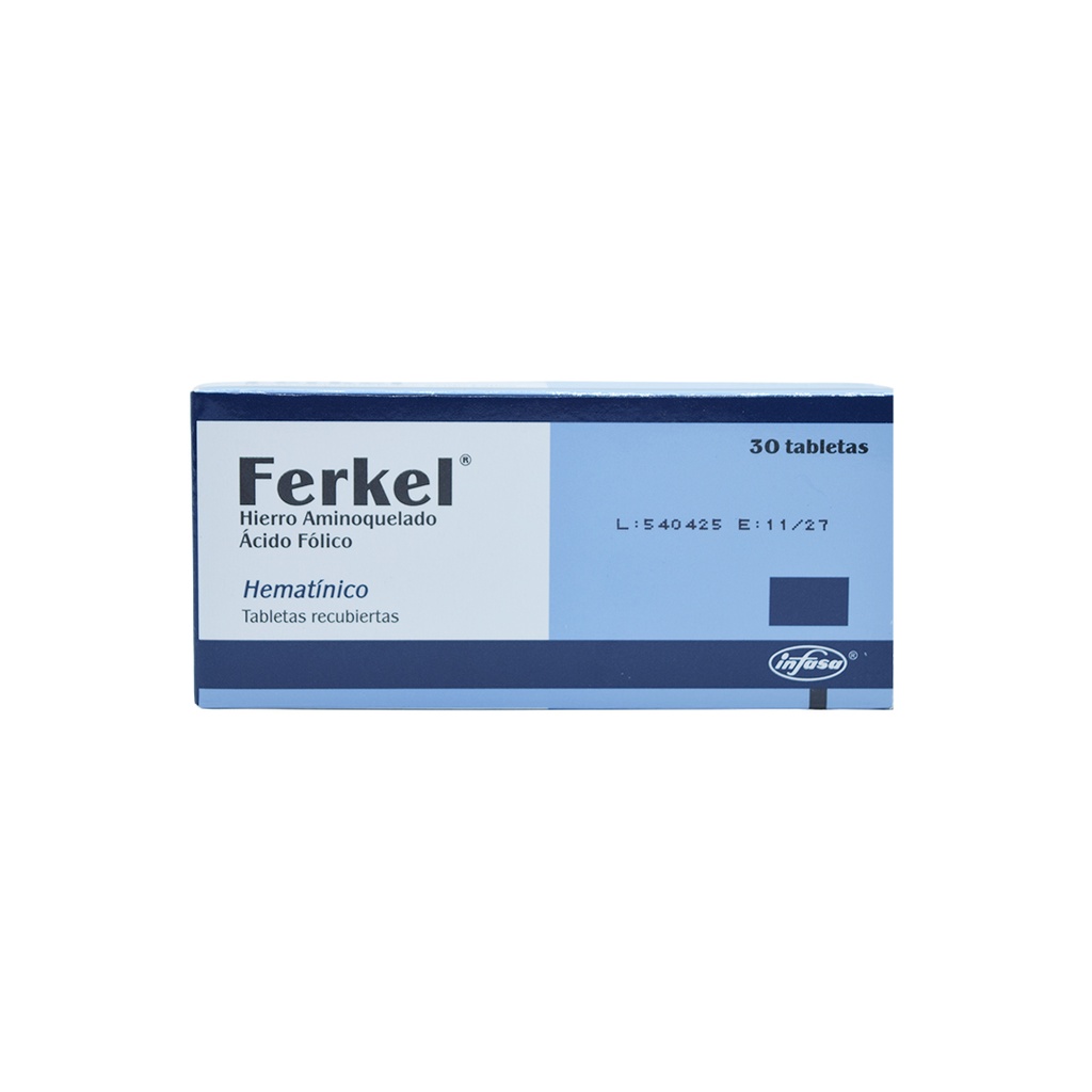 FERKEL * 30 TABLETAS INFASA