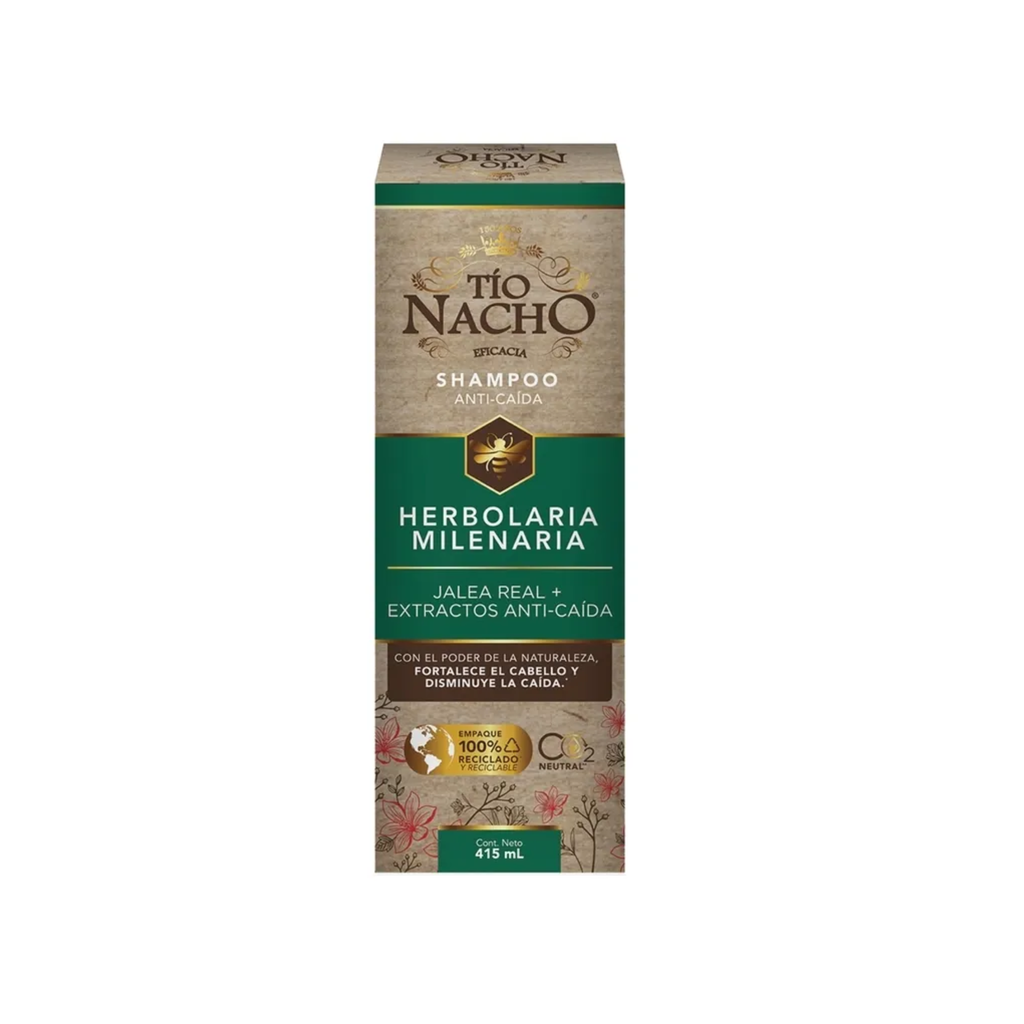 TIO NACHO SHAMPOO ANTICAIDA ACLA X 415ML  GENOMMA LAB