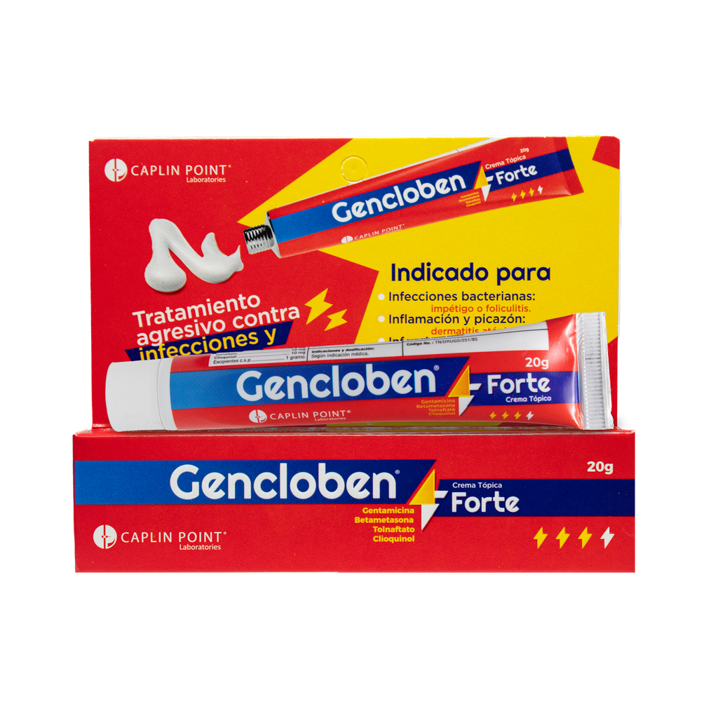 Gencloben Forte - 20G  Caplin Point Laboratories