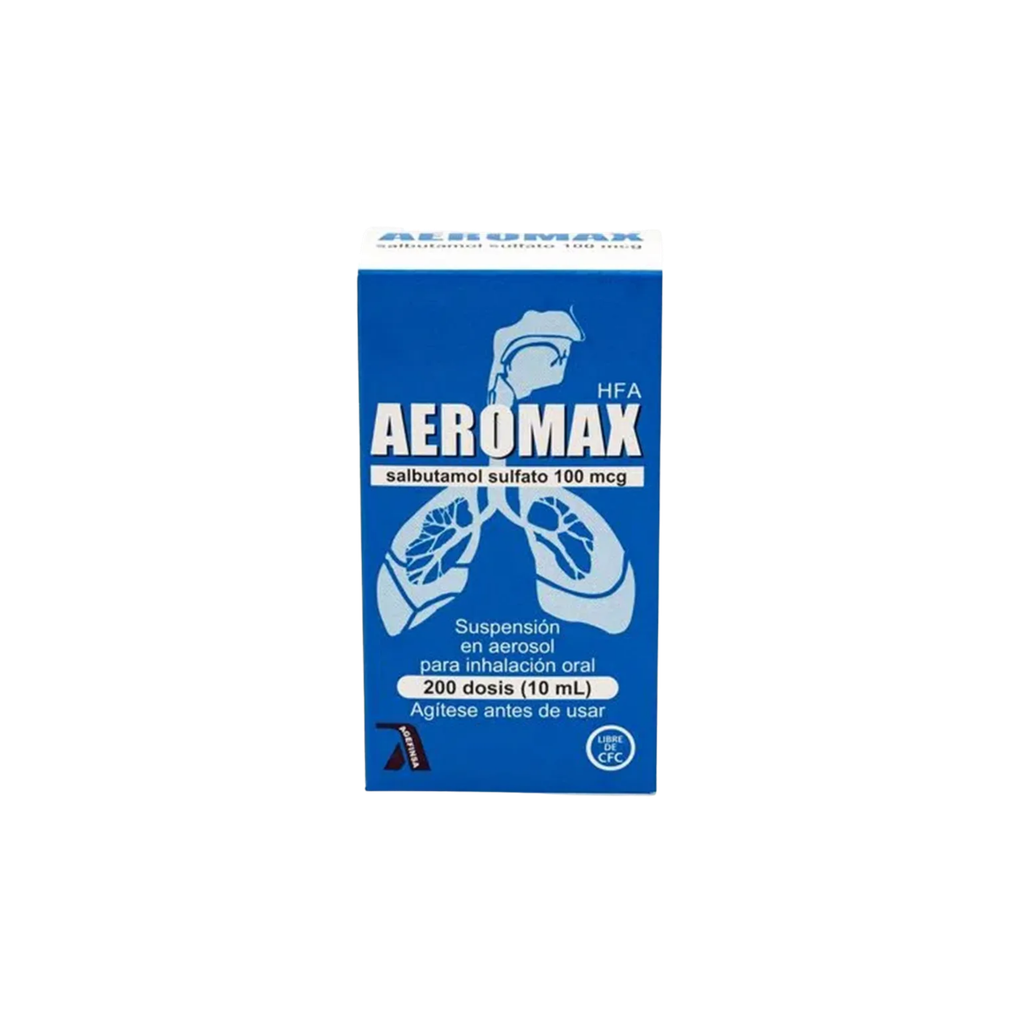 AEROMAX 2% 200 DOSIS AERO INHALADOR