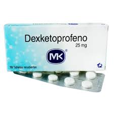 DEXKETOPROFENO MK 25MG 10 TABLETA
