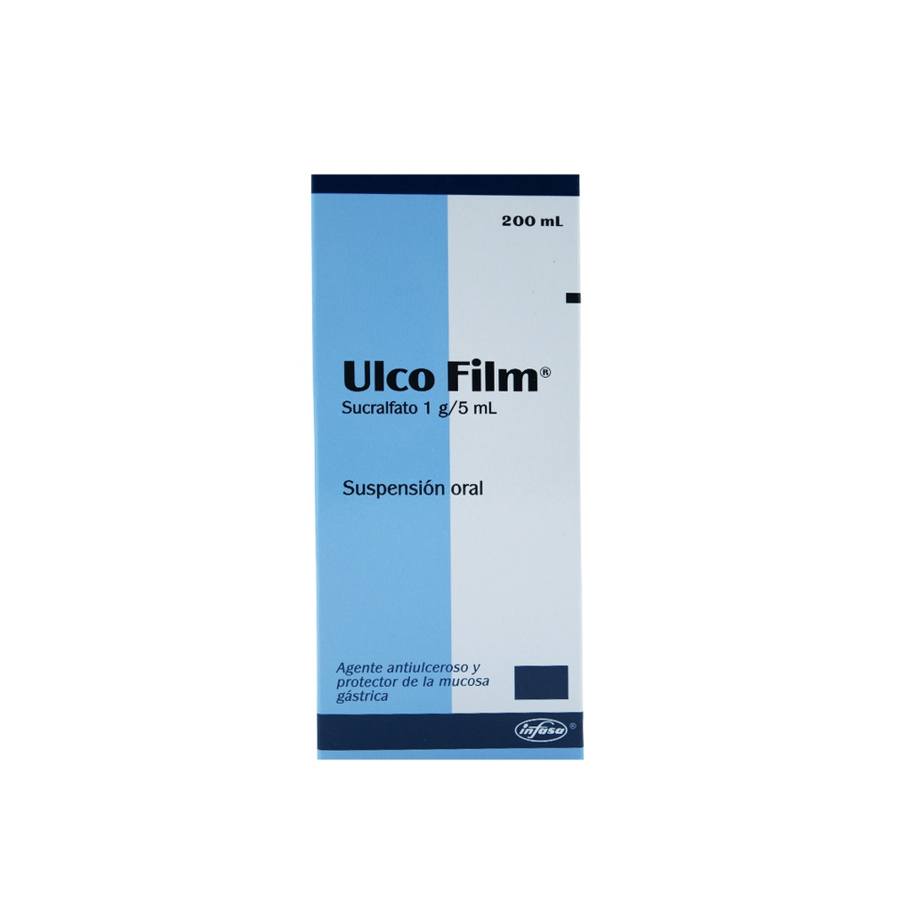 ULCO FILM 1G/5ML 200ML SUSPENSION INDUSTRIA FARMACEUTICA, S.A.
