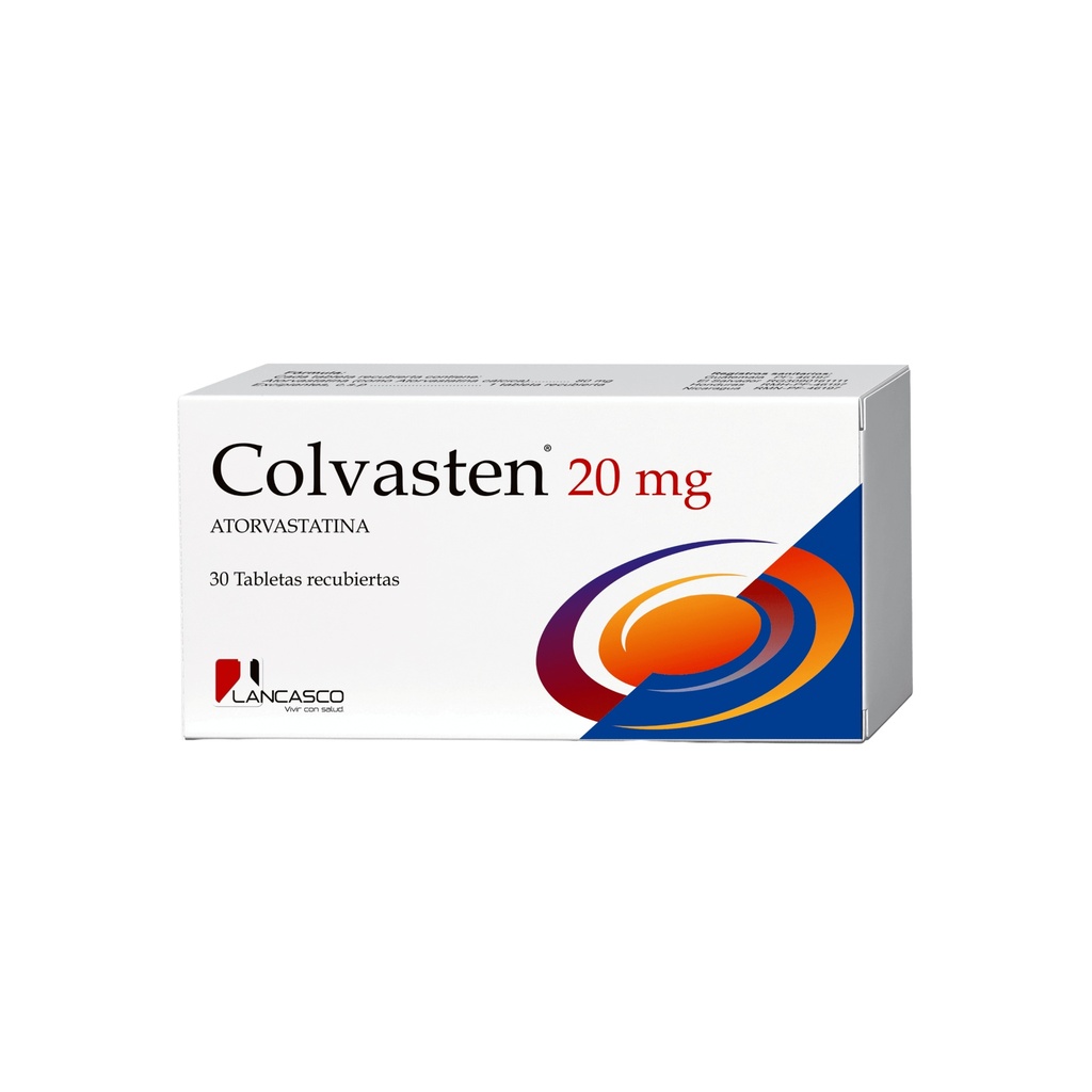 COLVASTEN 20MG X 30 TABLETA LANCASCO