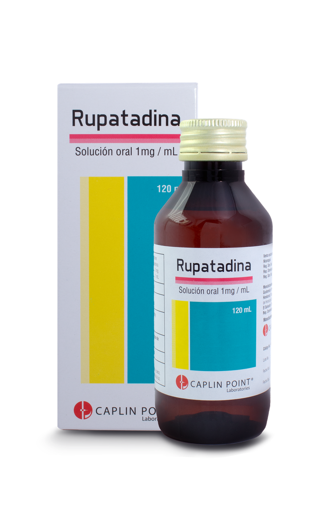 Rupatadina 1MG/ML SOLUCION ORAL 120ML CaplinPoint Laboratories Ltd.