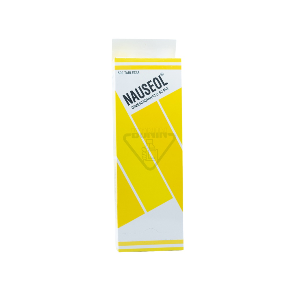 Nauseol 50 Mg Tabletas Bonin (Caja x 500 unds)
