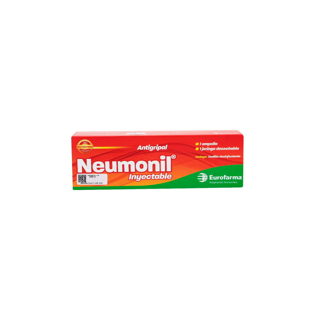 Neumonil Solución Inyectable Ampolla (Panal x 100 ) Eurofarma